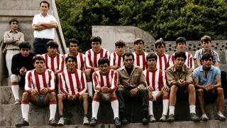Directiva y jugadores del Juvenil La Unión.