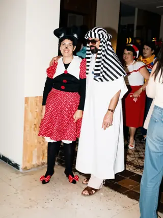 Ambiente de una de aquellas noches de Carnaval.
